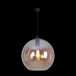K Light CA-KLCH-108L/AB Large 40cm Glass Ball Pendant