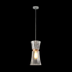 K Light CA-KLCH-3279/CL Copper Lined Glass Pendant