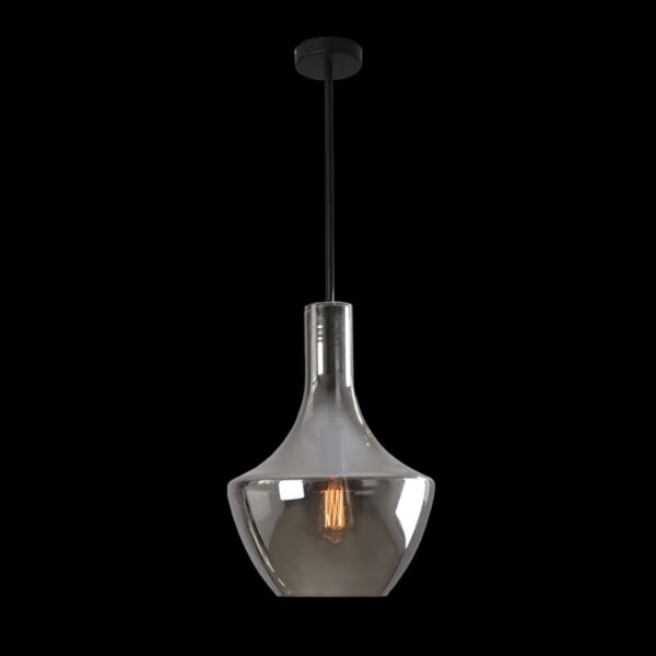 K Light CA-KLCH-336S/SM Small Vase Glass Pendant