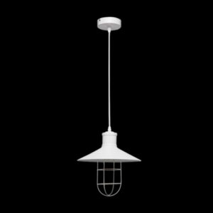 K Light DA-KLCH-026/WH Cage Hat Pendant