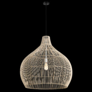 K Light E-KLCH-7150/80 Bamboo Pendant 80cm