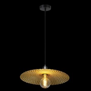 K Light G-KLCH-500/38 38cm Golden Nugget Pendant Gold