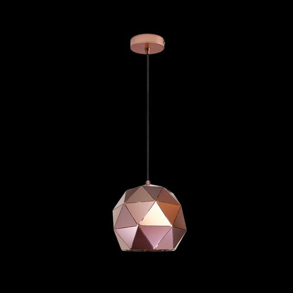 K Light G-KLCH-820-S/CO Small Laser Cut Metal Ball Pendant