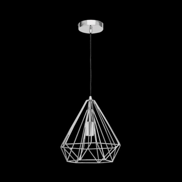 K Light G-KLCH81015M/CH Metal Prism Pendant