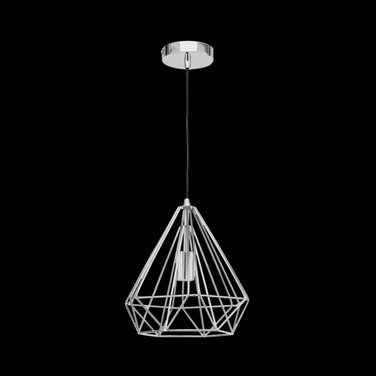 K Light G-KLCH81015M/CH Metal Prism Pendant