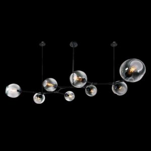 K Light GO-KLCH170-8/BL 8 Light Molecule Horizontal Pendant