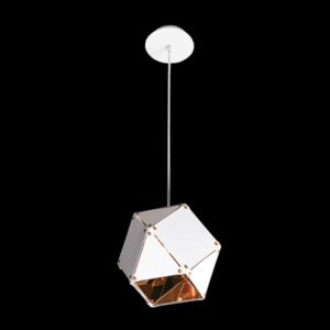 K Light GO-KLCH313-1/WH 1 Light Magic Box Pendant