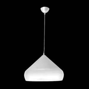 K Light H-KLCH-5016/WH  Aladdin Metal Pedant White and Gold