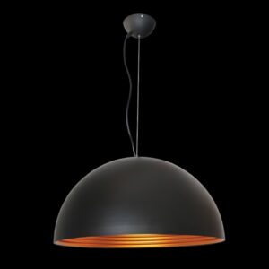 K Light H-KLCH5005-60/B Large Dome Metal Pendant