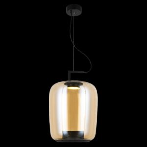 K Light K-LED-021/AB LED Magnum 1 Glass Pendant