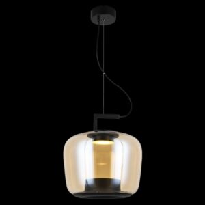 K Light K-LED-022/AB LED Magnum 2 Glass Pendant