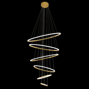 K Light K-LED-201/GD LED Mega Ribbon Pendant