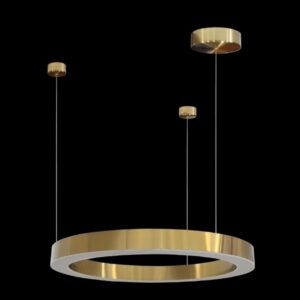 K Light K-LED-5801/60GD 230v 36W LED SMD 60cm Gold Halo Pendant