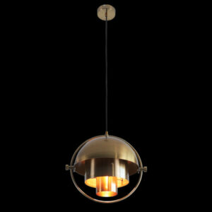K Light CA-KLCH-1729/L Multi Design 42cm Pendant Antique Brass