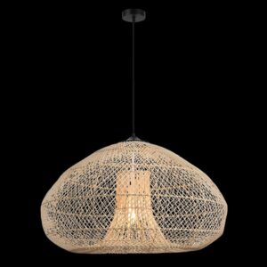 K Light E-KLCH-7160 Rattan Pendant
