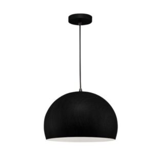 K Light G-KLCH-82001/BL Dome Metal Pendant Black