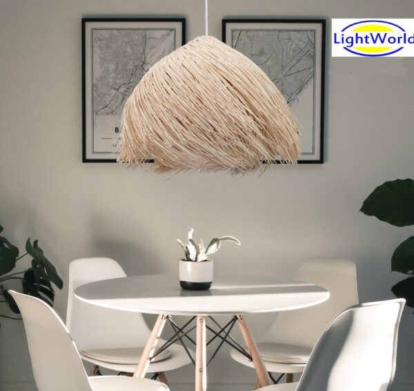K Light  GO-KLCH-342 Hawaiian Rattan Pendant - Image 2