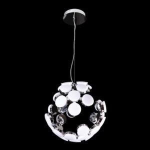 K Light K-LED-9066/CH LED 75W Meteor Pendant WW