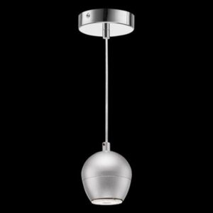K Light FL-KLCH-5954/1A Bubble Single Pendant Brushed Aluminium