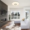 K Light H-KLC-LED-18/40 230v 24W LED Acrylic Ocean 40cm Ceiling Fitting WW Opal White with Crystal Sand and Sparkle - Image 2
