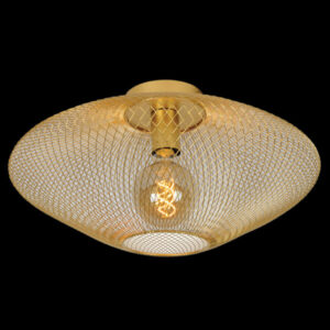 K Light G-KLC-86/GD 230v 40W E27 Mesh Ceiling Fitting