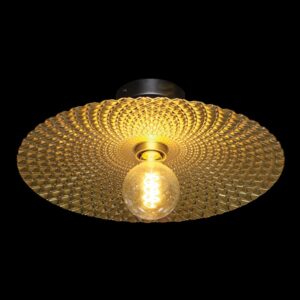 K Light G-KLC-500 Golden Nugget 38cm Ceiling Fitting Gold