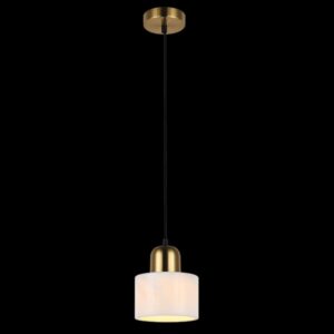 K Light T-KLCH-840/WH Marble Pendant Gold Iron