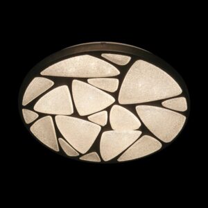K Light H-KLC-LED-40/BL 230v 24W LED Acrylic Pebble 40cm Ceiling Fitting Warm White
