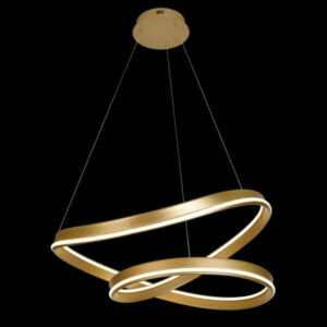 K Light K-LED-483/GD  LED Gold Celestial Pendant
