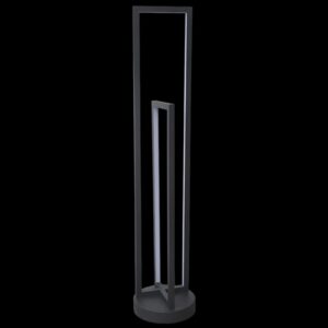 K Light K-LED-9182 LED Slim Enigma Floor Lamp Black