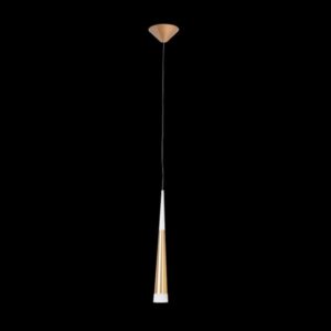 K Light K-LED2032-1/SG 5W LED Single Cone Pendant