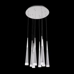 K Light K-LED2032-8/BA 740W LED Round 8 Light Cone Cluster