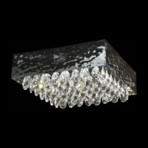 K Light KLC-450/40-WH Magma Ceiling Fitting Italian Crystals