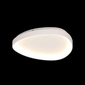 K Light KLC-LED2-42D/WH 230v 36W LED Large Ovoid 42cm Framed Ceiling Fitting