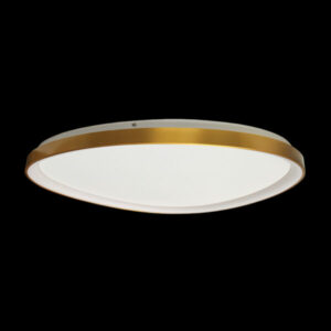 K Light KLC-LED2-60D/GD 230v 48W LED Large Ovoid 60cm Framed Ceiling Fitting
