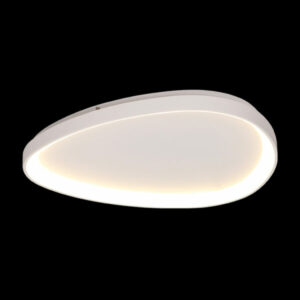 K Light KLC-LED2-60D/WH 230v 48W LED Large Ovoid 60cm Framed Ceiling Fitting