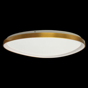 K Light KLC-LED2-80D/GD 230v 60W LED Large Ovoid 80cm Framed Ceiling Fitting
