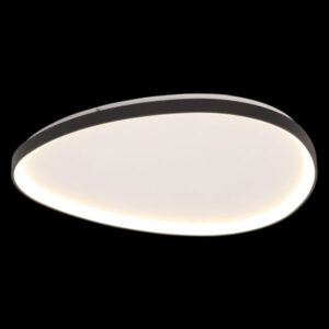 K Light KLC-LED2-80D/BL 230v 60W LED Large Ovoid 80cm Framed Ceiling Fitting