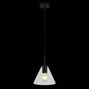 K Light T-KLCH-10/BL Style Cone Glass Pendant