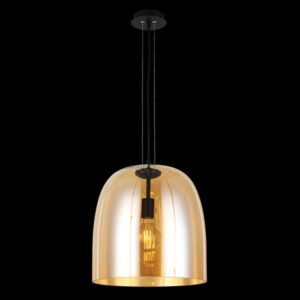 K Light T-KLCH-110/AB  Glass Dome Pendant