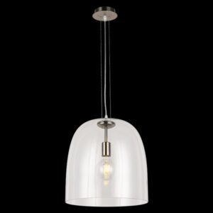 K Light T-KLCH-110/CL Glass Dome Pendant