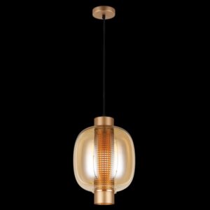 K Light T-KLCH-135/SG Large Chicago Glass Pendant
