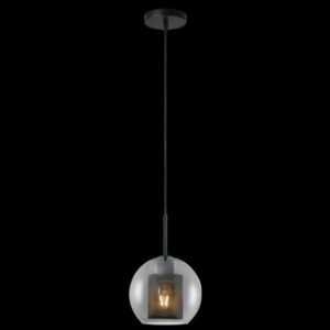 K Light LW-KLCH-5120/SM New York 20cm Ball Glass Pendant