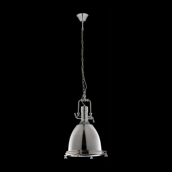 K Light R-KLCH-2837S/CR Small Nautical Pendant Chrome