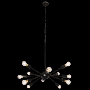 K Light WE-KLCH-303/BL 12 Light Small Supernova Pendant