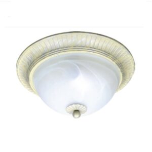 ACDC HF-MD-095 230VAC 3xE27 Metal Body & Glass Cover Ceiling Fitting