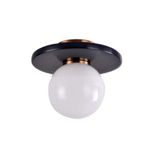 Spazio 8956.3 Black Marble Pascal Ceiling Fitting