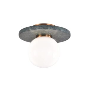 Spazio 8956.3 Green Marble Pascal Ceiling Fitting