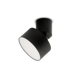 Spazio 8964.3030 Time And Again Medium Ceiling Light Interior Led Ceiling Fitting With Aluminium Body And Acrylic Diffuser