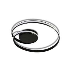 Spazio 8966.30 Black Neverend Interior Ceiling Fitting